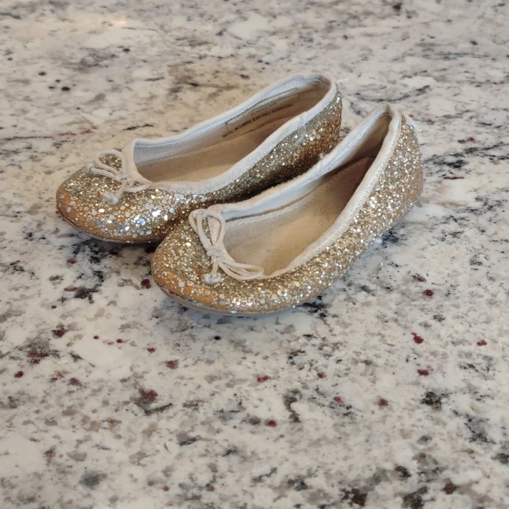 Girls Crewcuts Glitter Shoes